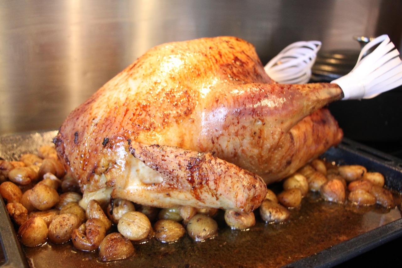 Roasted turkey