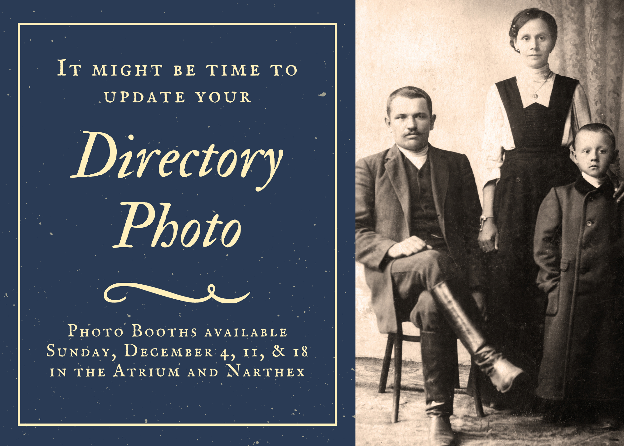 One Church Photo Booth Graphic