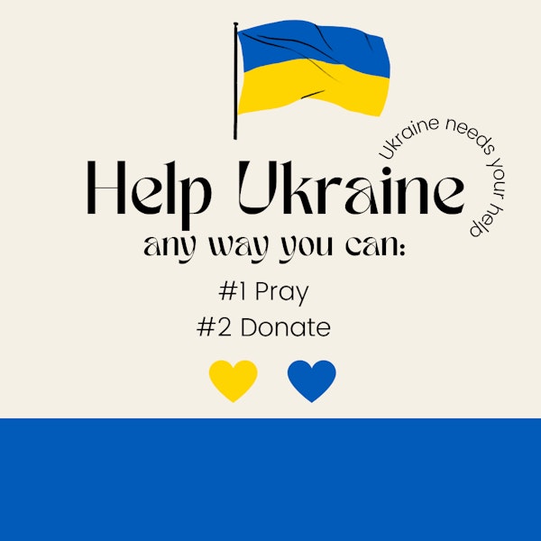 Ukraine Donation Peace Poster